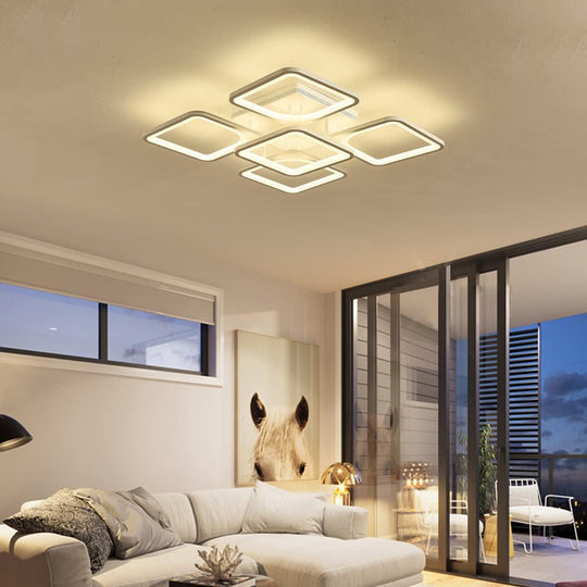 Buy Modern LED Ceiling Light Remote Control (60 cm) discounted | Products On Sale Australia