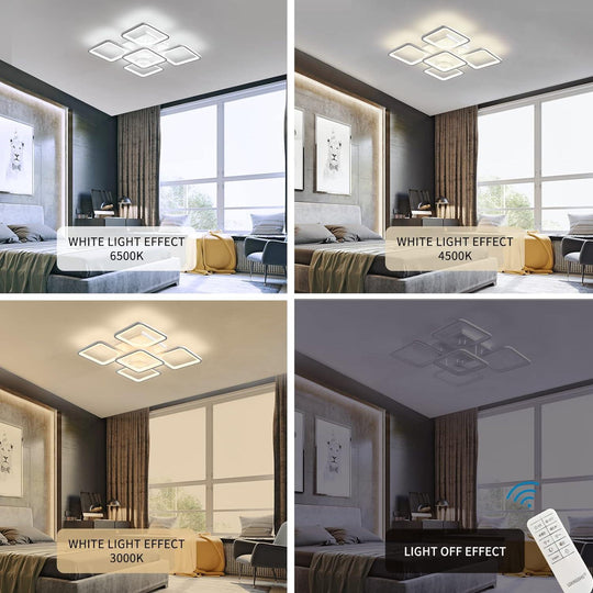 Buy Modern LED Ceiling Light Remote Control (60 cm) discounted | Products On Sale Australia