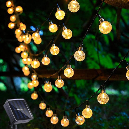 Buy NOVEDEN 100 Light Bulb Solar String Light (Warm Light) discounted | Products On Sale Australia