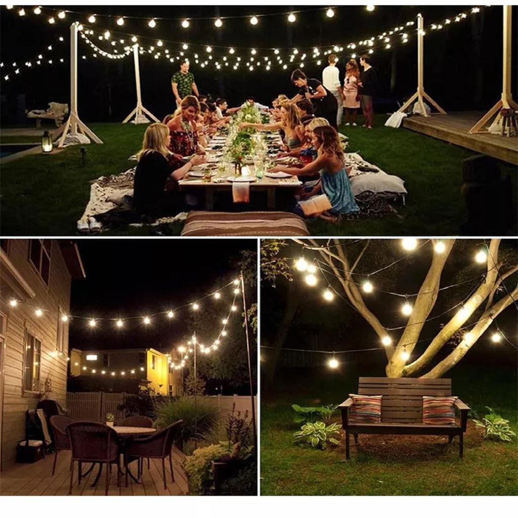 Buy NOVEDEN 100 Light Bulb Solar String Light (Warm Light) discounted | Products On Sale Australia