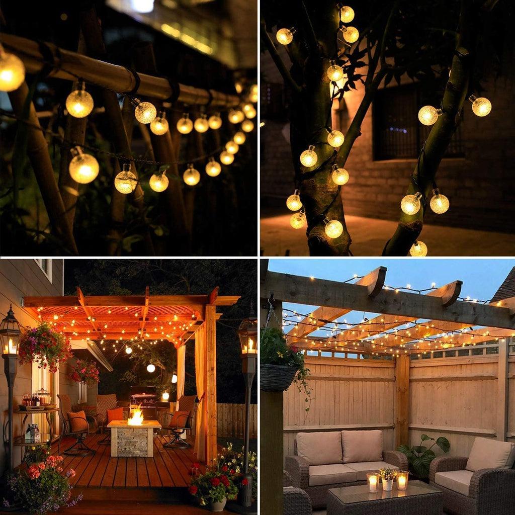 Buy NOVEDEN 200 Light Bulb Solar String Light (Warm Light) discounted | Products On Sale Australia