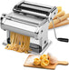 Buy Pasta Maker Manual Steel Machine with 8 Adjustable Thickness Settings discounted | Products On Sale Australia