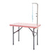 Buy Pet Grooming Salon Table Foldable 97cm Dog Cat PINK discounted | Products On Sale Australia