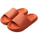 Buy Pillow Slides Sandals Non-Slip Ultra Soft Slippers Cloud Shower EVA Home Shoes, Orange, 36/37 discounted | Products On Sale Australia