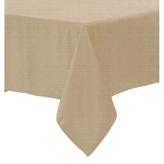 Buy Polyester Cotton Tablecloth Latte 180 x 360 cm discounted | Products On Sale Australia