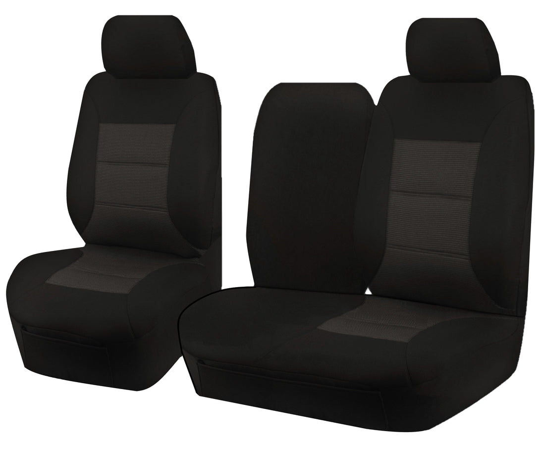 Buy Premium Jacquard Seat Covers - For Hyundai Starex Tq 1-5 Series Single/Crew Cab (2008-2022) discounted | Products On Sale Australia