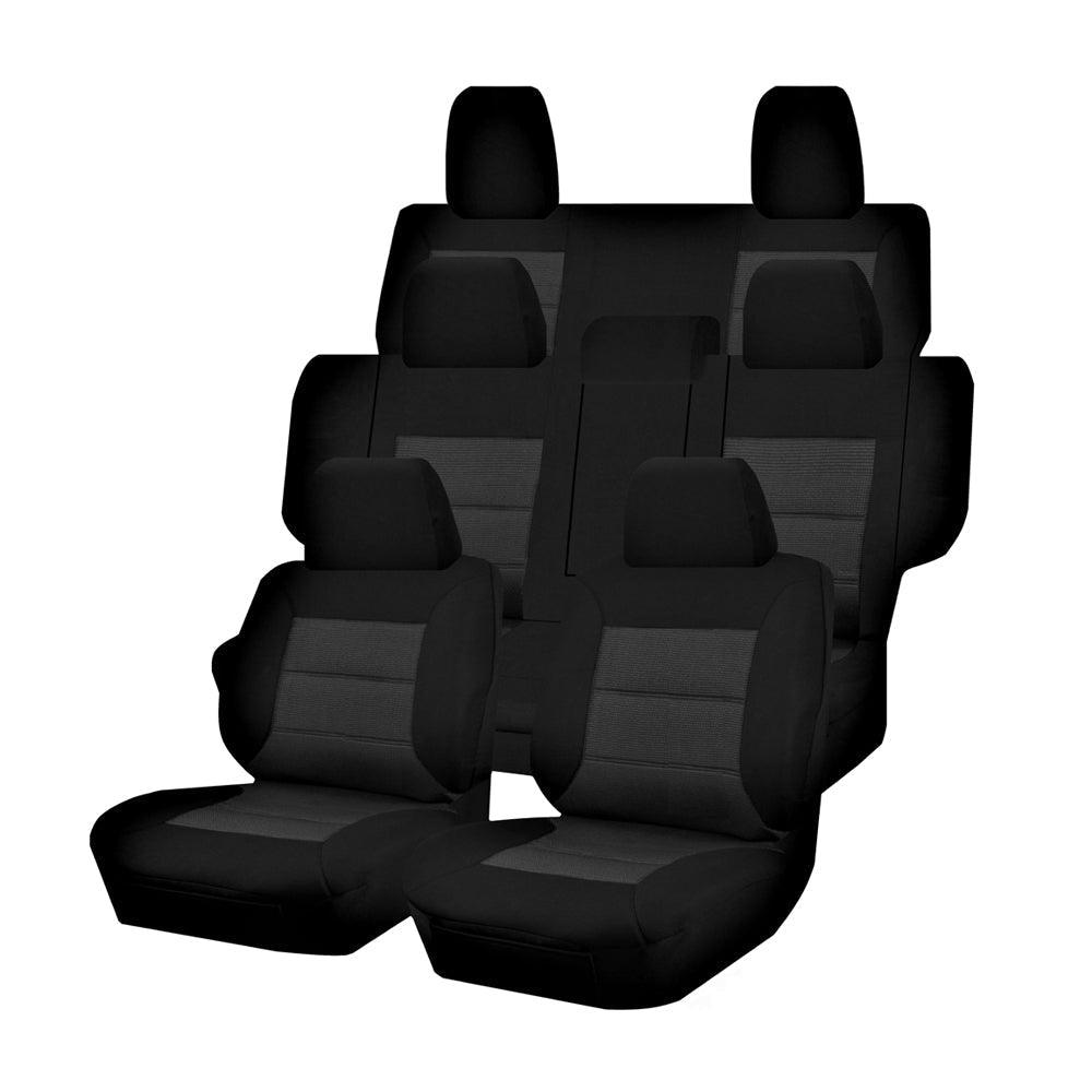 Buy Premium Jacquard Seat Covers - For Mitsubishi Montero Ns-Nt-Nw-Nx Series (2006-2022) discounted | Products On Sale Australia