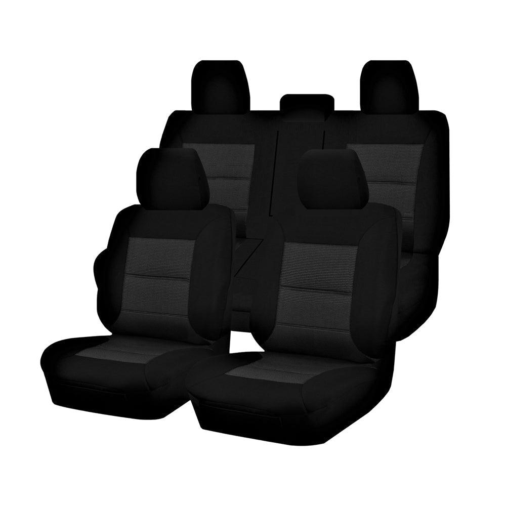 Buy Premium Jacquard Seat Covers - For Toyota Tacoma Dual Cab (2015-2022) discounted | Products On Sale Australia