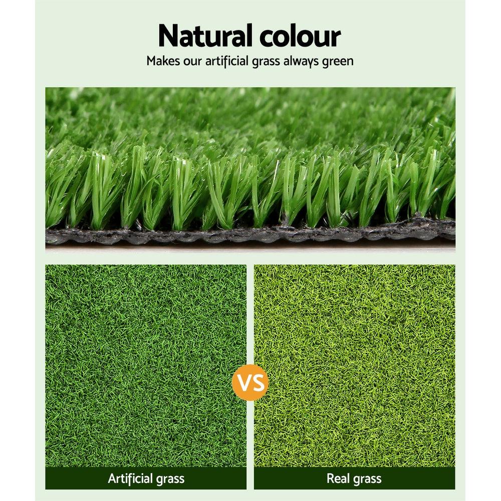 Buy Primeturf 1x10m Artificial Grass Synthetic Fake 10SQM Turf Lawn 17mm Tape discounted | Products On Sale Australia