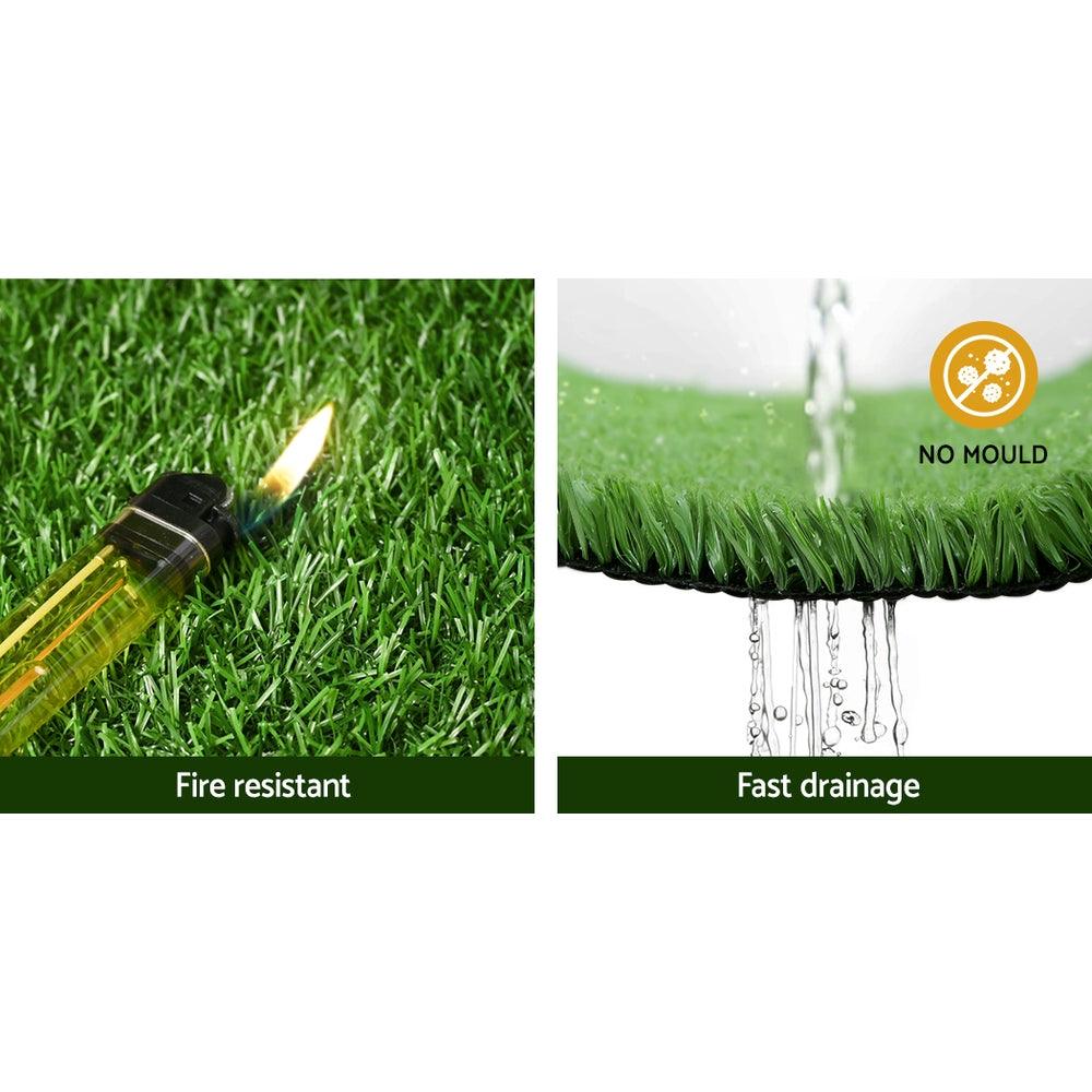 Buy Primeturf 1x10m Artificial Grass Synthetic Fake 10SQM Turf Lawn 17mm Tape discounted | Products On Sale Australia