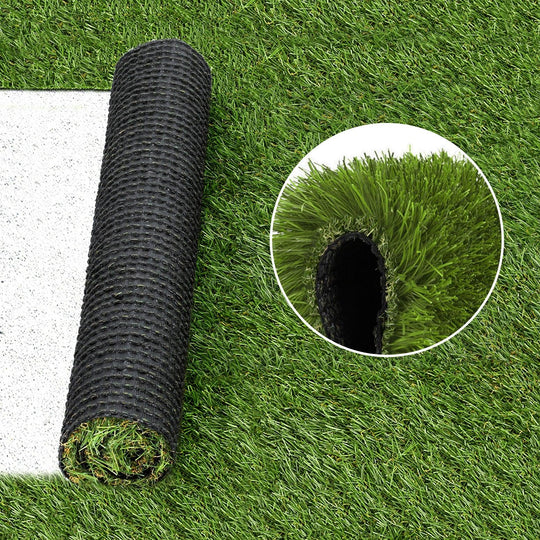 Buy Primeturf Artificial Grass 30mm 2mx5m Synthetic Fake Lawn Turf Plastic Plant 4-coloured discounted | Products On Sale Australia