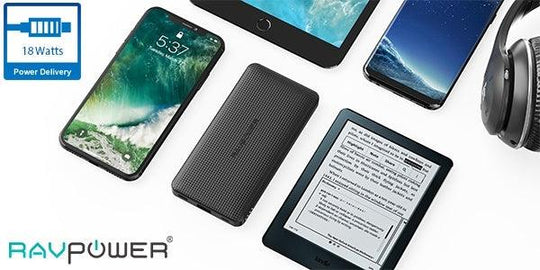 Buy Ravpower RP-PB094 Super Slim Powerbank 10000mAh, PD 18w, QC3.0 discounted | Products On Sale Australia