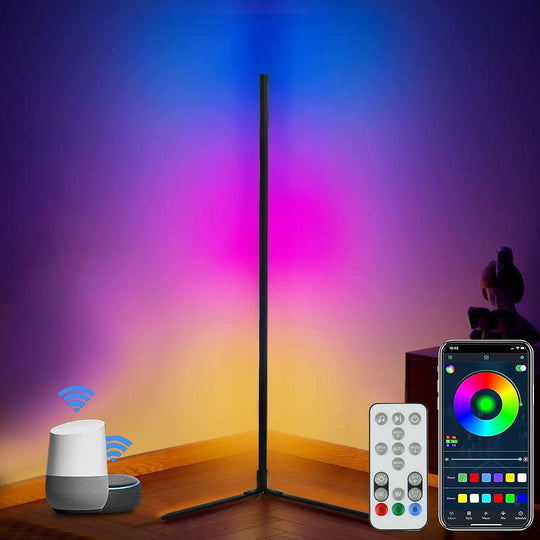 Buy RGB LED Floor Lamp, Smart Modern, Stand Light discounted | Products On Sale Australia