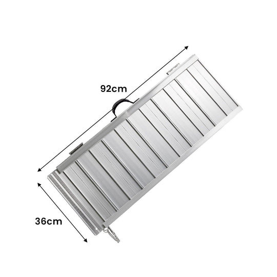 Buy Rigg Aluminium Foldable Wheelchair Ramp With Handle - 3ft discounted | Products On Sale Australia