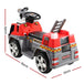 Buy Rigo Kids Electric Ride On Car Fire Engine Fighting Truck Toy Cars 6V Red discounted | Products On Sale Australia