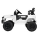 Buy Rigo Kids Electric Ride On Car Jeep Toy Cars Remote 12V White discounted | Products On Sale Australia