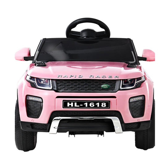 Buy Rigo Kids Electric Ride On Car Range Rover-inspired Toy Cars Remote 12V Pink discounted | Products On Sale Australia