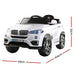 Buy Rigo Kids Electric Ride On Car SUV BMW-Inspired X5 Toy Cars Remote 6V White discounted | Products On Sale Australia