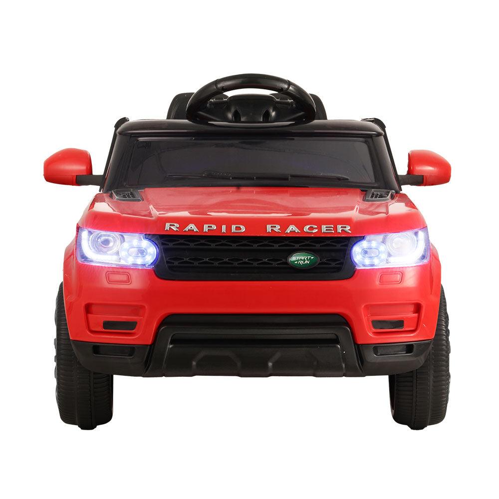 Buy Rigo Kids Electric Ride On Car SUV Range Rover-inspired Cars Remote 12V Red discounted | Products On Sale Australia