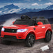 Buy Rigo Kids Electric Ride On Car SUV Range Rover-inspired Cars Remote 12V Red discounted | Products On Sale Australia