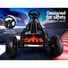 Buy Rigo Kids Pedal Go Kart Ride On Toys Racing Car Rubber Tyre Black discounted | Products On Sale Australia