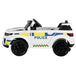 Buy Rigo Kids Ride On Car Electric Patrol Police Toy Cars Remote Control 12V White discounted | Products On Sale Australia