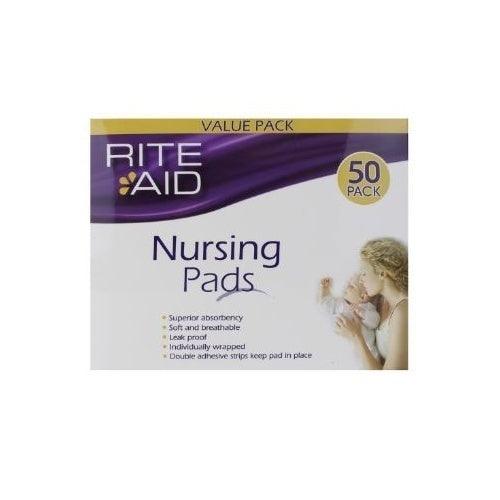 Buy Rite Aid Nursing Pads 50 Pack Bulk Value discounted | Products On Sale Australia