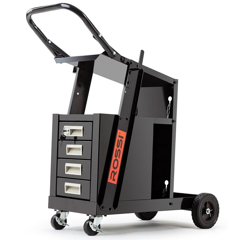 Buy ROSSI Welding Trolley Cart Drawer Welder Cabinet MIG TIG ARC Plasma Cutter Bench discounted | Products On Sale Australia