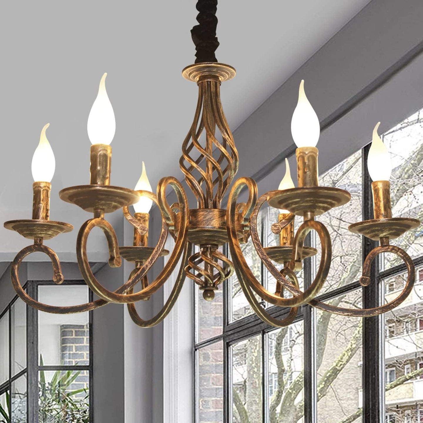 Buy Rustic Chandeliers,6 -Light , French Country discounted | Products On Sale Australia