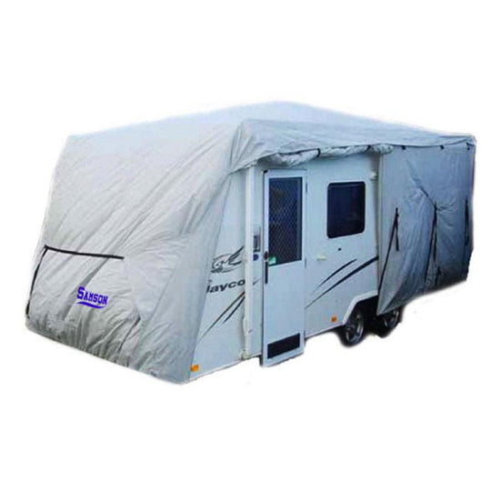 Buy Samson Heavy Duty Caravan Cover 16-18ft discounted | Products On Sale Australia