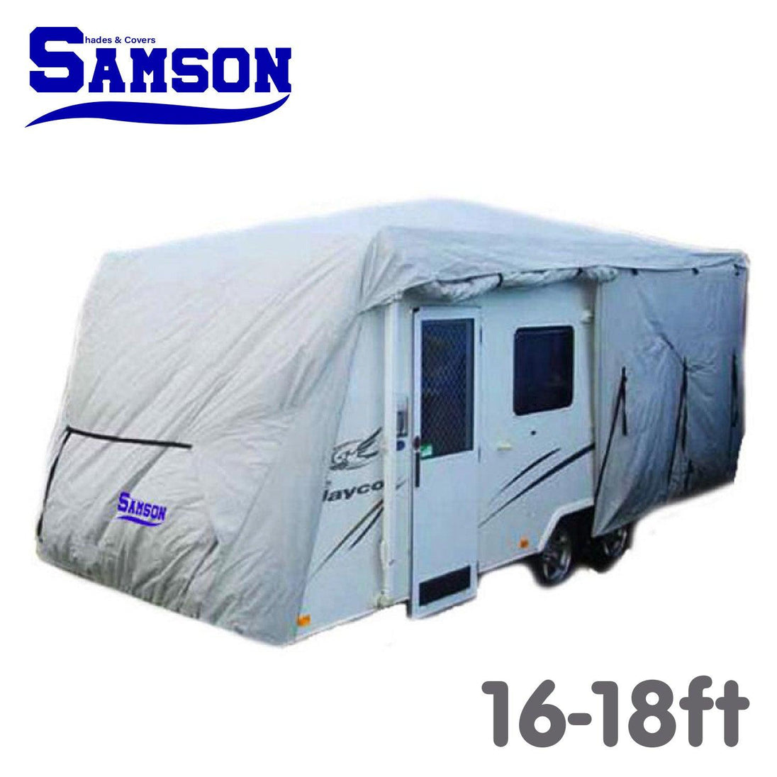 Buy Samson Heavy Duty Caravan Cover 16-18ft discounted | Products On Sale Australia