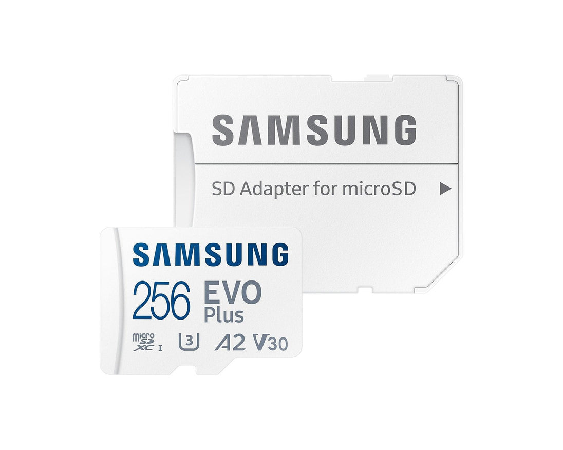 Buy SamSung 256GB MB-MC256KA EVO Plus microSD Card 130MB/s with Adapter discounted | Products On Sale Australia