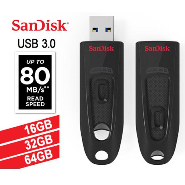 Buy SanDisk Ultra CZ48 16G USB 3.0 Flash Drive (SDCZ48-016G) discounted | Products On Sale Australia