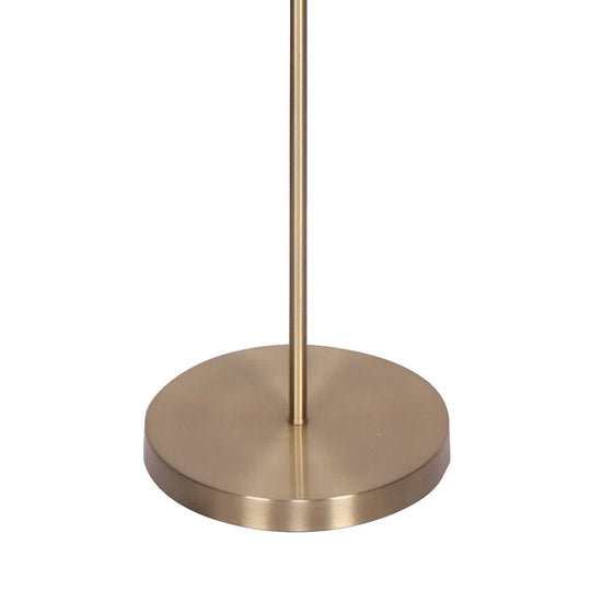 Buy Sarantino 3-Light Gold Metal Floor Lamp with Glass Shades discounted | Products On Sale Australia