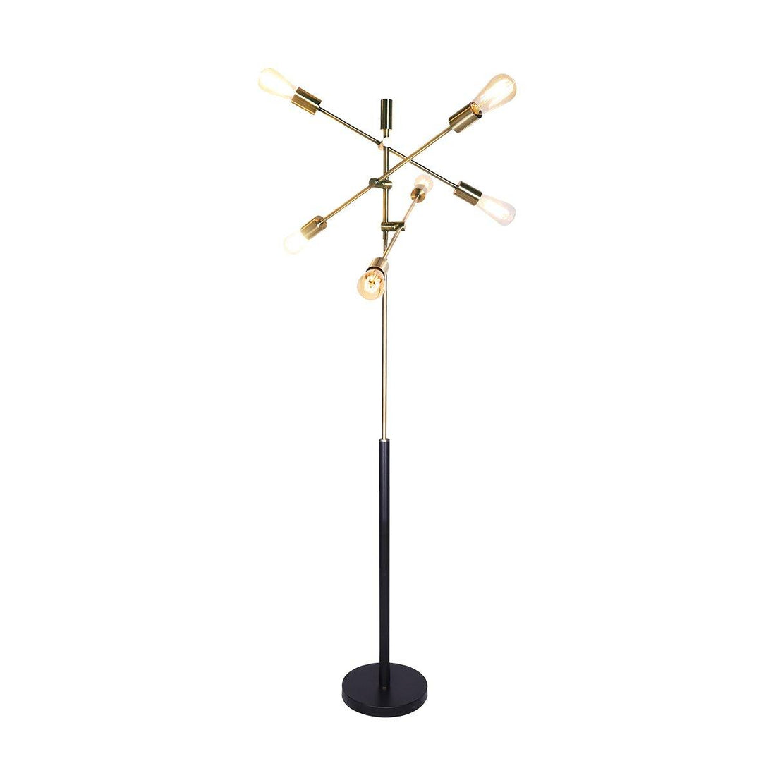 Buy Sarantino 6-Light Metal Sputnik Floor Lamp discounted | Products On Sale Australia