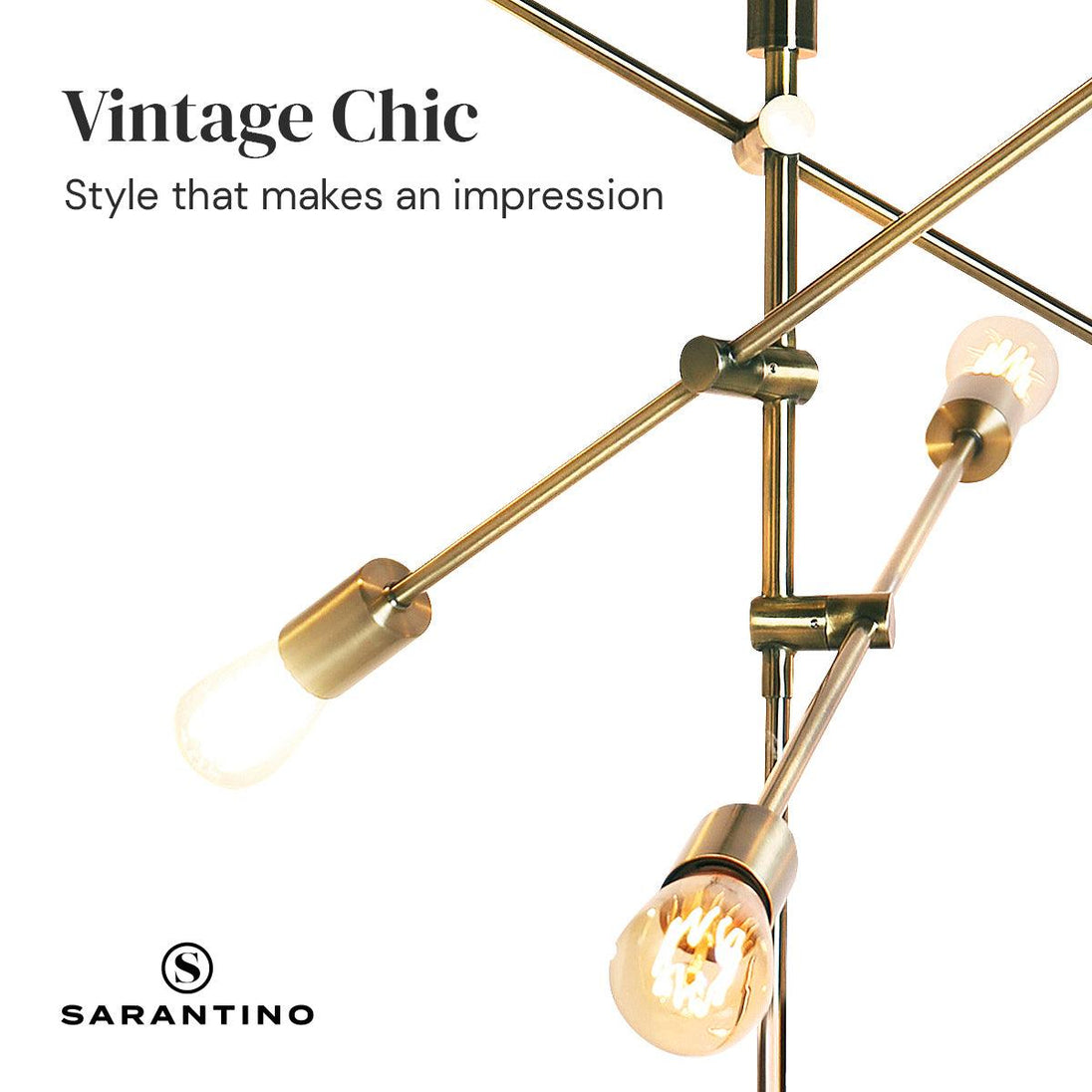 Buy Sarantino 6-Light Metal Sputnik Floor Lamp discounted | Products On Sale Australia