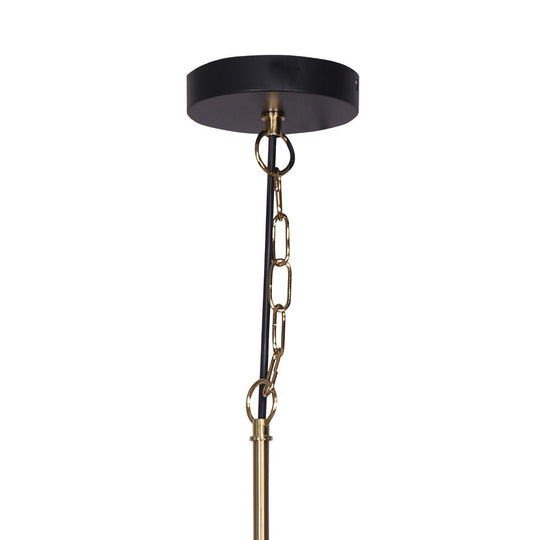 Buy Sarantino Black and Gold Pendant Light discounted | Products On Sale Australia