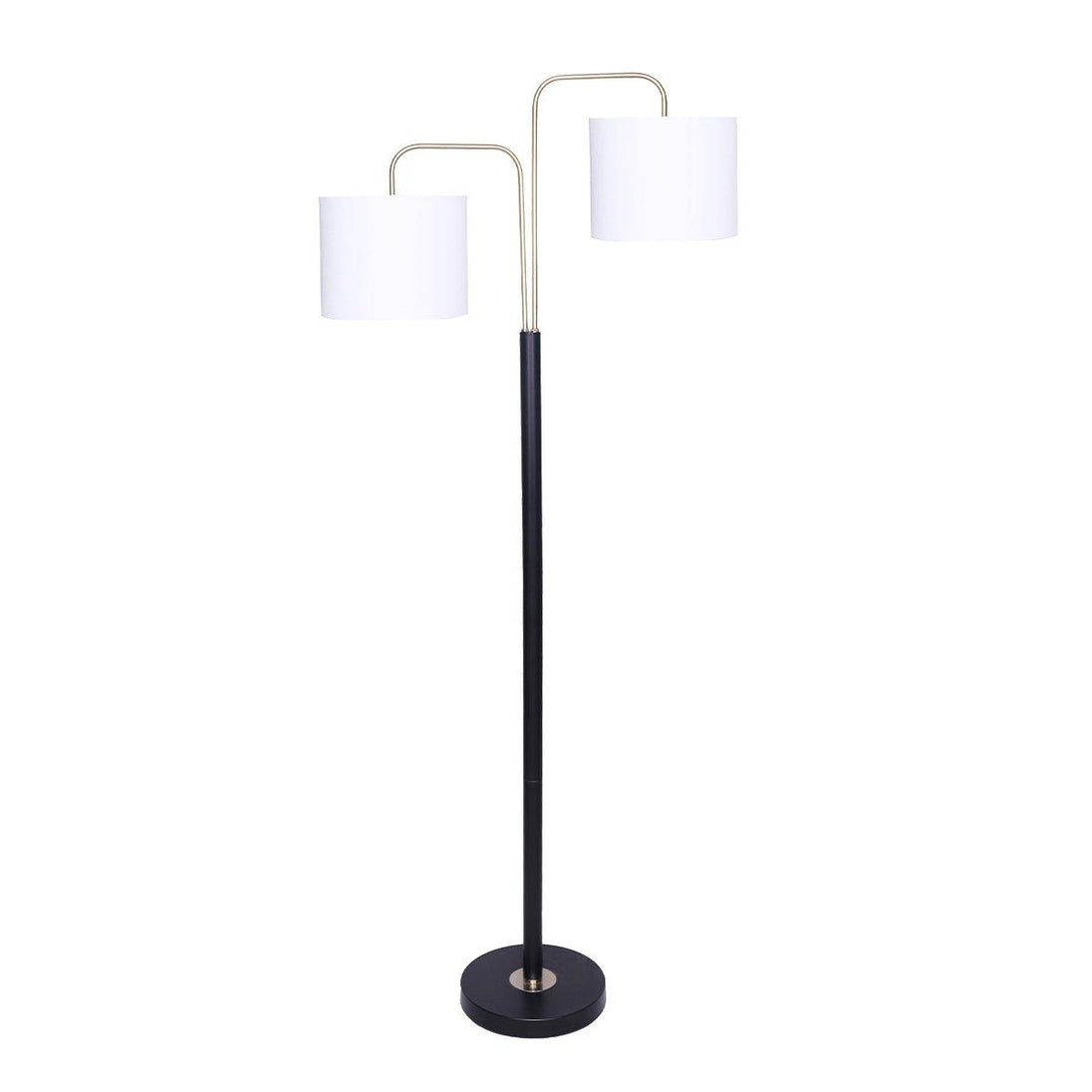 Buy Sarantino Black/Brass Finish Reading Light Electric Table Lamp discounted | Products On Sale Australia