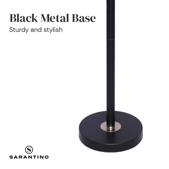 Buy Sarantino Black/Brass Finish Reading Light Electric Table Lamp discounted | Products On Sale Australia