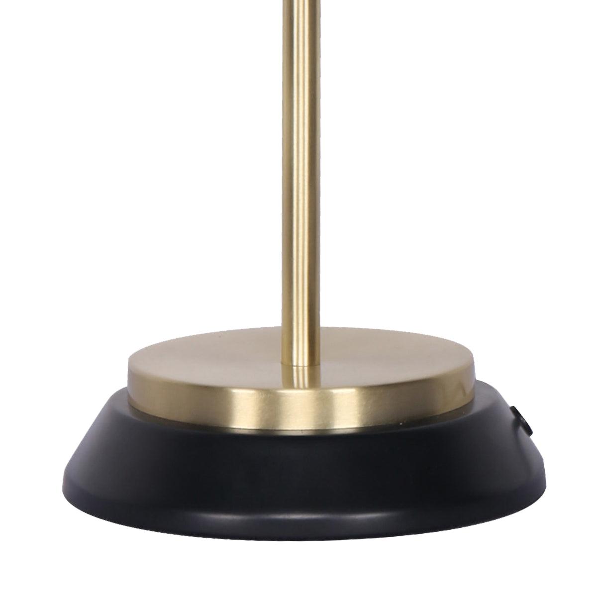 Buy Sarantino Electric Reading Light Table Lamp Brass Finish - Black discounted | Products On Sale Australia