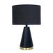 Buy Sarantino Metal Table Lamp in Black and Gold discounted | Products On Sale Australia