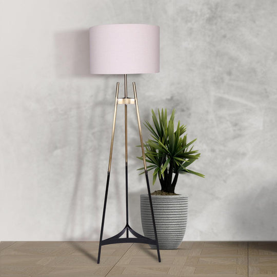 Buy Sarantino Metal Tripod Electric Floor Lamp Gradient Finish discounted | Products On Sale Australia