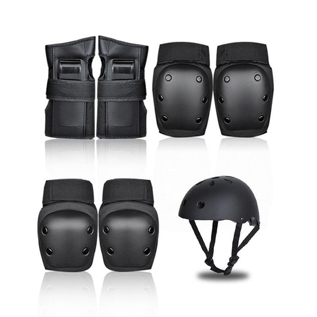 Scooter Protective Gear with Knee Elbow Pads Wrist Guards Helmet for Kids/Teens/Adult Large Products On Sale Australia | Sports & Fitness > Scooters and Accessories Category