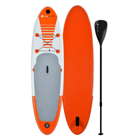 Buy SEACLIFF 10ft Stand Up Paddle Board SUP Paddleboard Inflatable Standing 300cm discounted | Products On Sale Australia