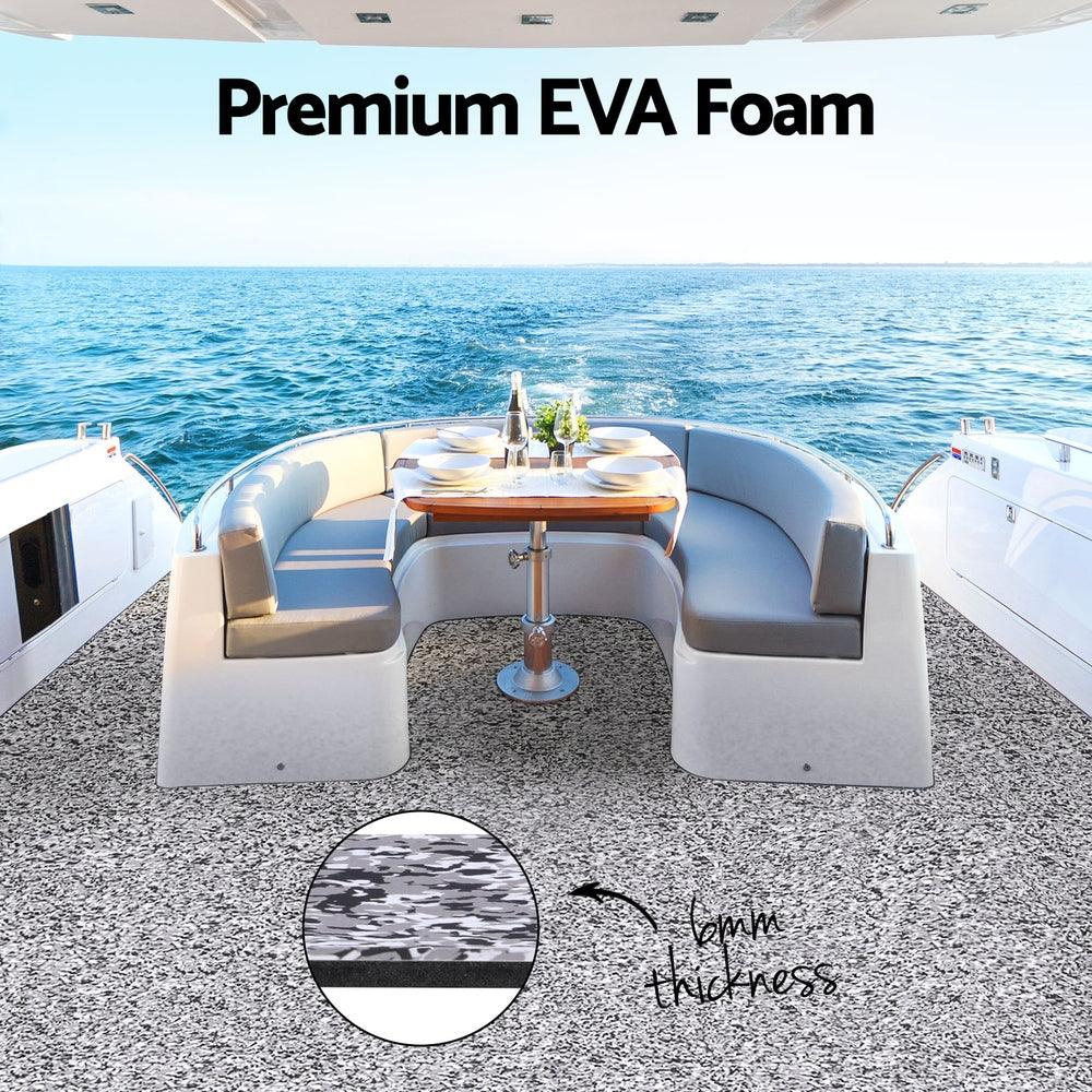 Buy Seamanship EVA Foam Boat Flooring Marine Mat Decking Sheet 240x90x0.6cm Camo discounted | Products On Sale Australia