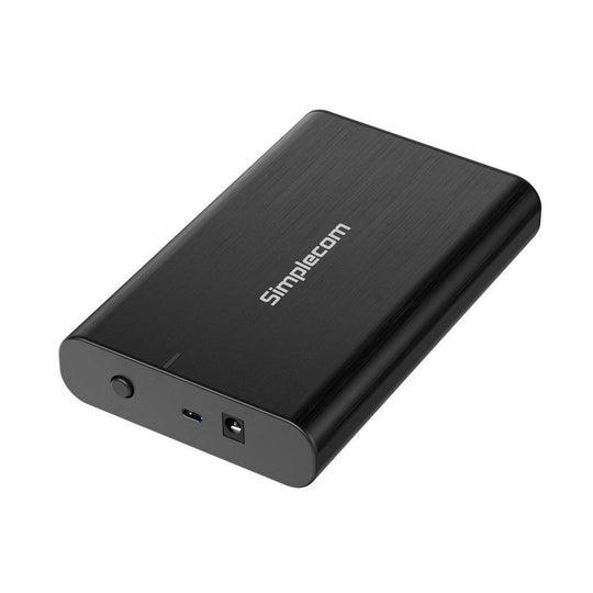 Buy Simplecom SE331 Aluminium 3.5'' SATA to USB-C External Hard Drive Enclosure USB 3.2 Gen1 5Gbps discounted | Products On Sale Australia