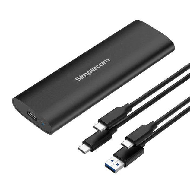 Buy SIMPLECOM SE516 NVMe / SATA Dual Protocol M.2 SSD Tool-Free USB-C Enclosure USB 3.2 Gen 2 10Gbps discounted | Products On Sale Australia