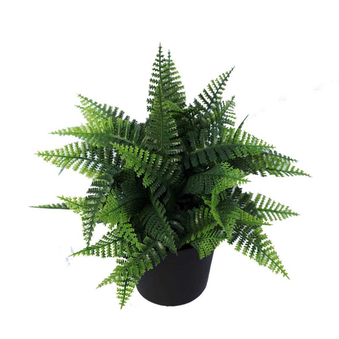 Buy Small Potted Artificial Persa Boston Fern Plant UV Resistant 20cm discounted | Products On Sale Australia