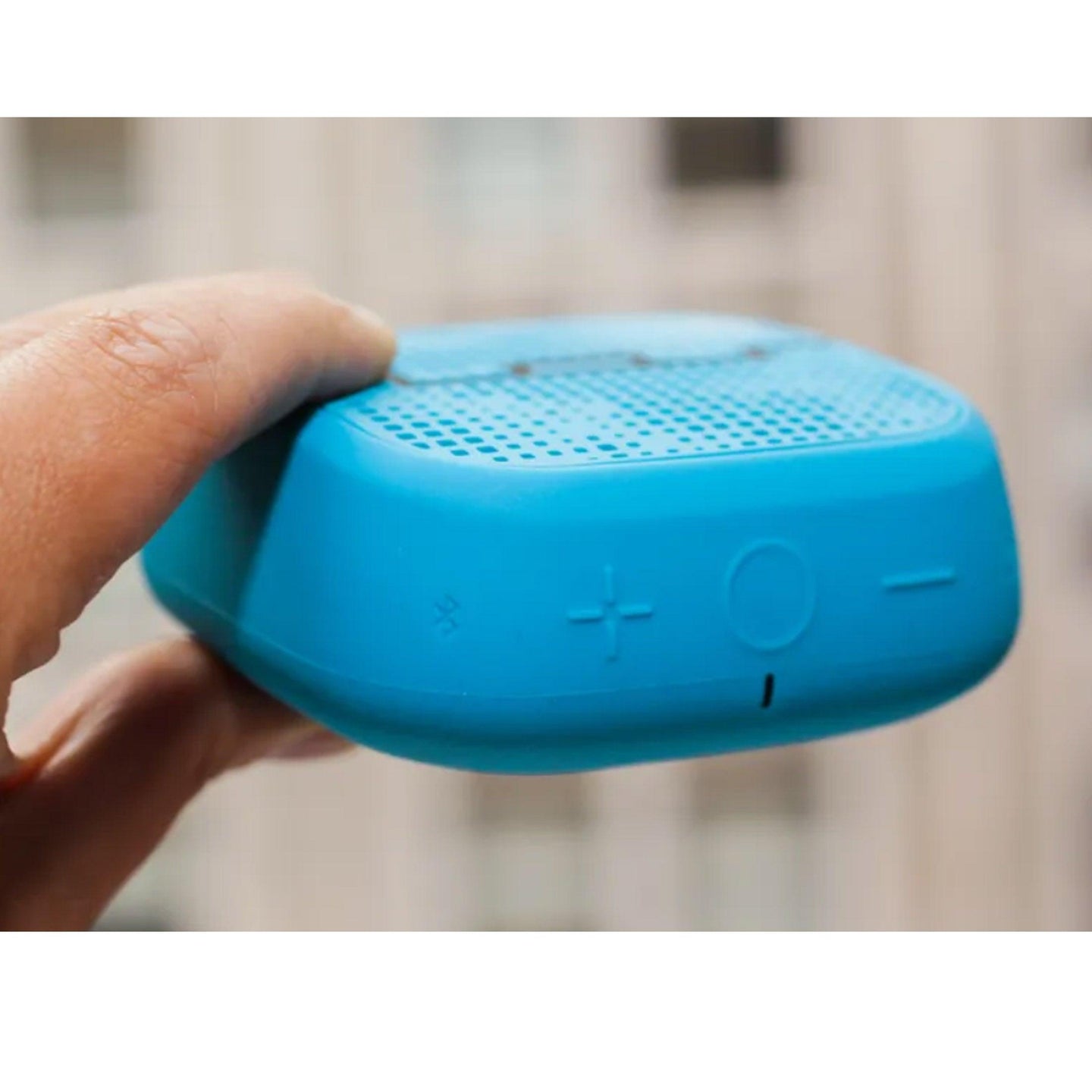 Buy SOL Republic 9cm Punk Portable Bike Pocket Shower Bluetooth Speaker/Aux Blue discounted | Products On Sale Australia