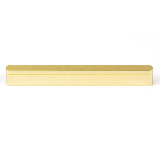 Buy Solid Zinc Furniture Kitchen Bathroom Cabinet Handles Drawer Bar Handle Pull Knob Gold 128mm discounted | Products On Sale Australia